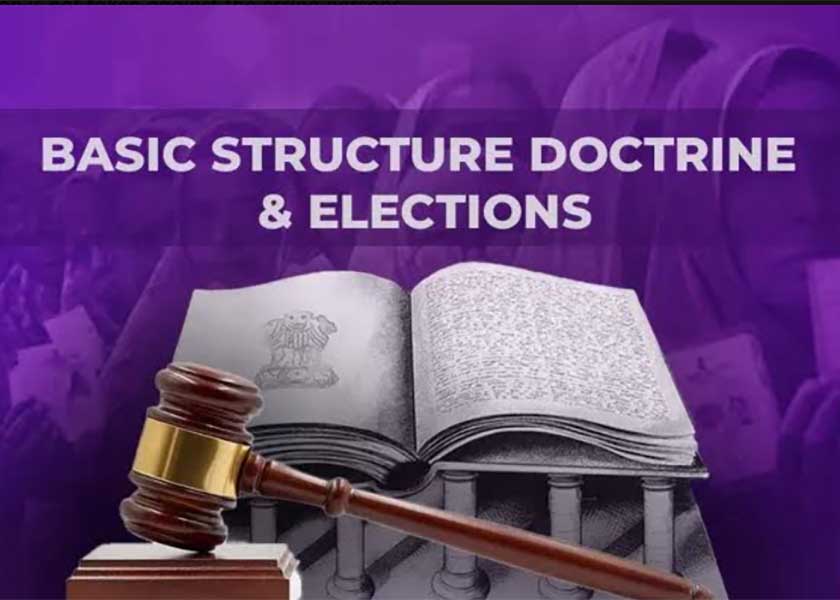 Free and fair elections are a basic structure of the Constitution of India
